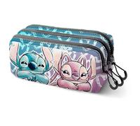 Disney Lilo et Stitch You & Me-Trousse Trick Fan 2.2, Bleu, 23 x 11 cm