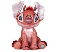 Disney Lilo & Stitch 100ème Anniversaire Peluche Leroy à Paillettes 28cm