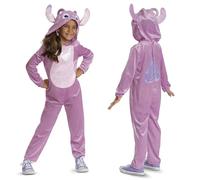 Disney Lilo & Stitch 168109K-EU Costume d'ange classique pour enfant Lilo & Stitch pour fille, multicolore, 7-8 ans