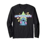 Disney Lilo & Stitch Adorable Y2K Style Color Pop Poster Manche Longue