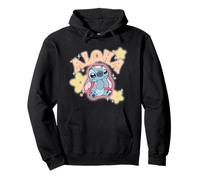 Disney Lilo & Stitch Aloha Cute Stitch Bright Big Chest Logo Sweat à Capuche