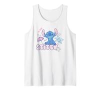 Disney Lilo & Stitch Aloha Cute Stitch Pastel Color Logo Débardeur