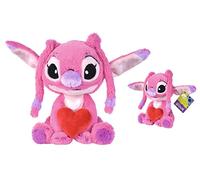 Disney - Lilo & Stitch - Angel avec Coeur, 25cm, câlin, Peluche, à partir de 0 Ans
