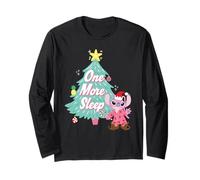 Disney Lilo & Stitch Angel One More Sleep Until Christmas Manche Longue