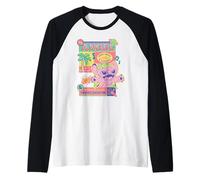 Disney Lilo & Stitch Angel Songs Smiles Sunshine Since 2004 Manche Raglan
