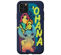 Disney Lilo & Stitch Beach Vibes avec Nani & Scrump 'Ohana Coque pour iPhone 11 Pro Max
