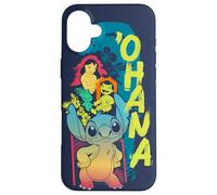 Disney Lilo & Stitch Beach Vibes avec Nani & Scrump 'Ohana Coque pour iPhone 16 Plus