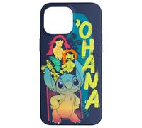 Disney Lilo & Stitch Beach Vibes avec Nani & Scrump 'Ohana Coque pour iPhone 16 Pro Max