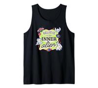 Disney Lilo & Stitch Believe In Your Inner Alien Retro Logo Débardeur