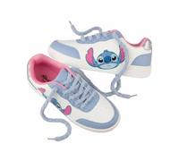 Disney Lilo/Stitch Bluey Baskets pour garçons et filles Chaussures de course confortables avec fermeture réglable Pointure 25-30, bleu clair, 28 EU