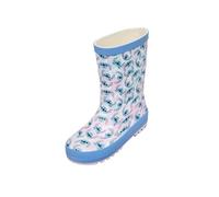 Disney Lilo & Stitch Bottes en caoutchouc imperméables pour filles avec imprimé personnage mignon, violet, 28 EU