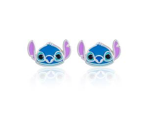 Disney Lilo & Stitch, Boucles d'oreilles à tige non assorties - Boucles d'oreilles Disney Jewelry - Argent sterling