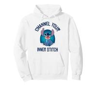 Disney Lilo & Stitch Channel Your Inner Stitch Chest Logo Sweat à Capuche