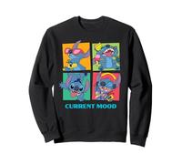 Disney Lilo & Stitch "Current Mood" Funny Stitch Moods Sweatshirt