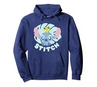 Disney Lilo & Stitch Cute Baby Stitch Big Eyes Chest Logo Sweat à Capuche
