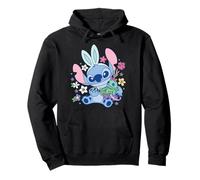 Disney Lilo & Stitch Cute Easter Bunny Stitch and Scrump Sweat à Capuche