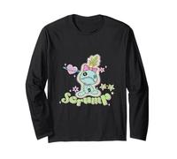 Disney Lilo & Stitch Cute Scrump Doll Pastel Color Big Logo Manche Longue