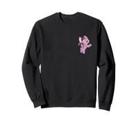 Disney Lilo & Stitch Dance Pose Angel Pocket Logo Sweatshirt
