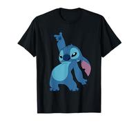 Disney Lilo & Stitch Disco Dance Pose Front and Back 2-Sided T-Shirt