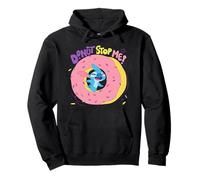 Disney Lilo & Stitch Donut Stop Me Cute Stitch Chest Logo Sweat à Capuche