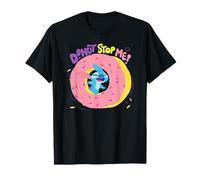 Disney Lilo & Stitch Donut Stop Me Cute Stitch Chest Logo T-Shirt