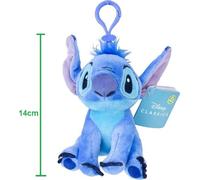 Disney Lilo & Stitch - Doudou Stitch - Porte-clés - Bag Clip - 12,5 cm