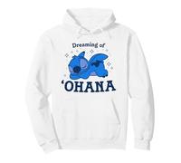 Disney Lilo & Stitch Dreaming Of Ohana Cute Sleepy Stitch Sweat à Capuche