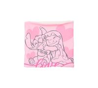 Disney Lilo & Stitch Écharpe tube en polaire avec doublure douce, bleu et rose, taille unique, accessoire d'hiver pour garçons et filles, cadeaux pour filles et garçons, Rose, taille unique