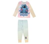 Disney Lilo & Stitch, Ensemble de Pyjamas 2 Pièces pour Filles avec Stitch, Multicolore, Âge 5-12 Ans, multicolore, 5-6 ans