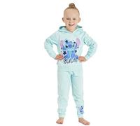 Disney Lilo & Stitch Ensemble de vêtements pour fille - Sweat à capuche et jogging Stitch - Ensemble 2 pièces - Tailles 4 à 16