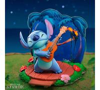 ABYstyle Figurine Stitch guitare - Lilo & Stitch Multicolore 10 cm