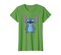 Disney Lilo & Stitch Full Body Frontal View Cute Portrait T-Shirt, Femme, Herbe, M