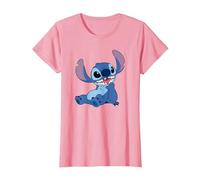 Disney Lilo & Stitch Happy Mood Good Alien Pose Logo T-Shirt