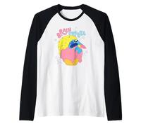 Disney Lilo & Stitch In Love Of Brain Freeze Big Chest Logo Manche Raglan