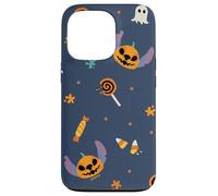 Disney Lilo & Stitch Jack-o'-Lantern Halloween Candy Pattern Coque pour iPhone 13 Pro