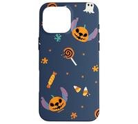Disney Lilo & Stitch Jack-o'-Lantern Halloween Candy Pattern Coque pour iPhone 16 Pro Max