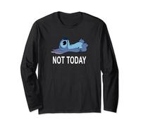 Disney Lilo & Stitch Laying Down Staring Up Not Today Manche Longue