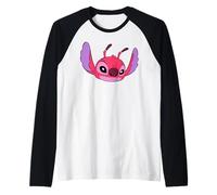 Disney Lilo & Stitch Leroy Experiment 629 Villain Big Face Manche Raglan