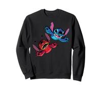Disney Lilo & Stitch Leroy & Stitch Chaotic Duo Jumping Out Sweatshirt