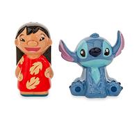 Disney Lilo & Stitch Lot de 2 salières et poivrières en céramique | Distributeur d'épices