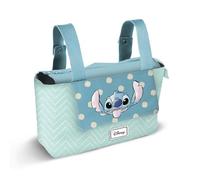 Disney Lilo et Stitch Lovely-Sac Organisateur de Poussette Bébé Hamper Mommy, Bleu, 31 x 27 cm