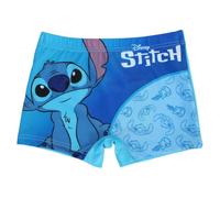 Disney LILO & Stitch, Maillot de Bain, Bleu, Plage, Bain, été, Confort, Imprimé, Enfants, Garçon, Fille, Taille 5/6A - Modèle LIL36-0370 S1-5/6A