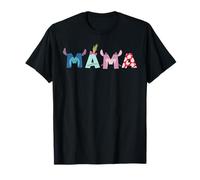 Disney Lilo & Stitch Mama Mother's Day Birthday Family Trip T-Shirt