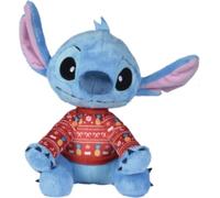 Disney Lilo&Stitch Mascotte Stitch en pull de Noël Peluche 25cm