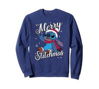 Disney Lilo & Stitch Merry Stitchmas Santa Hat Sweatshirt