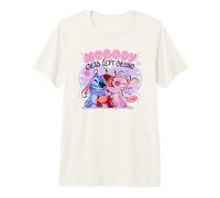 Disney Lilo & Stitch Nobody Gets Left Behing Sketch Big Logo T-shirt haut de gamme