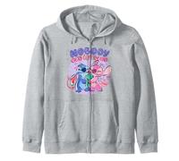 Disney Lilo & Stitch Nobody Gets Left Behing Sketch Logo Sweat à Capuche