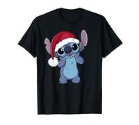 Disney Lilo & Stitch Noël Santa Hat Stitch T-Shirt