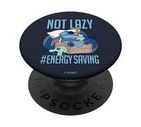 Disney Lilo & Stitch Not Lazy Energy Saving PopSockets PopGrip Adhésif