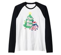 Disney Lilo & Stitch "One More Sleep" Until Christmas Manche Raglan